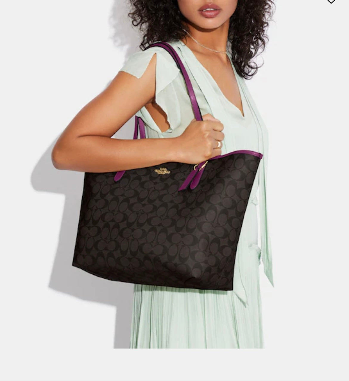 City Tote Signature Canvas