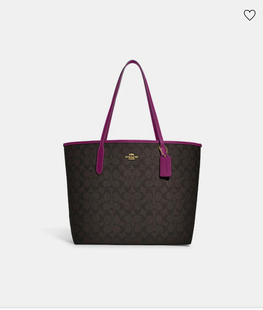 City Tote Signature Canvas